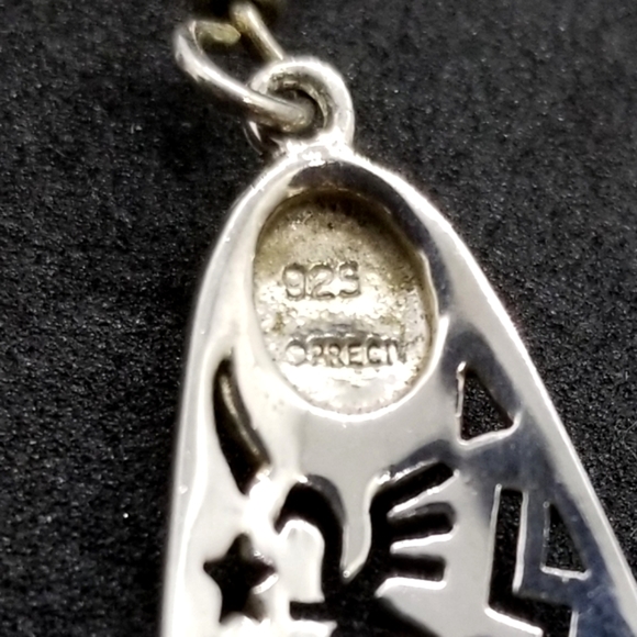 Preciv sterling silver Kokopelli earrings - Picture 8 of 8